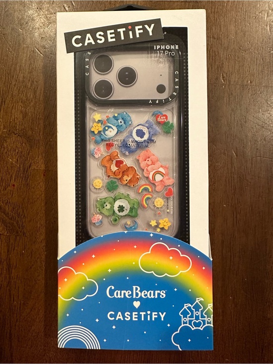 CASETiFY Iphone 17 Pro Care Bears Clear Case